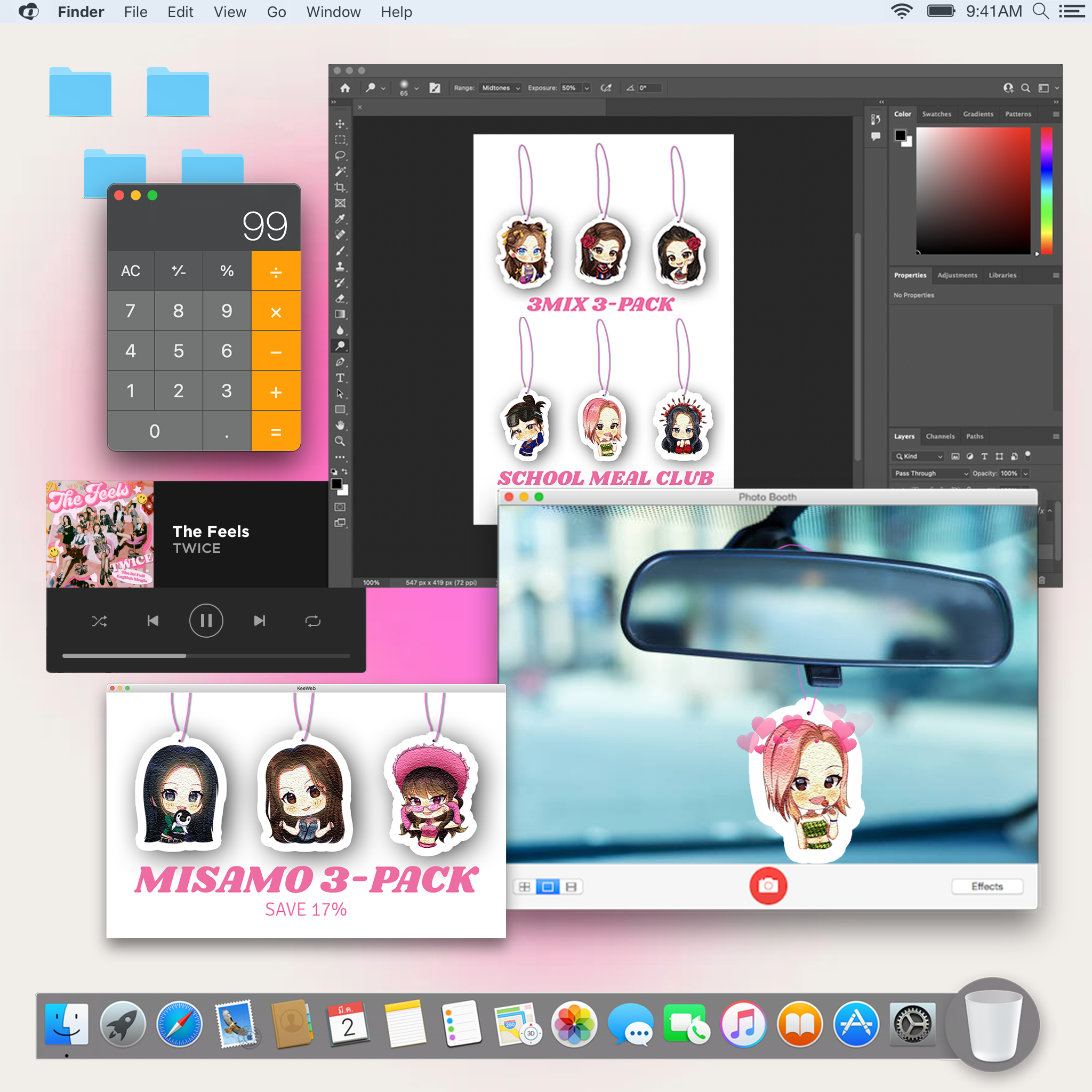 TWICE AIR FRESHENERS