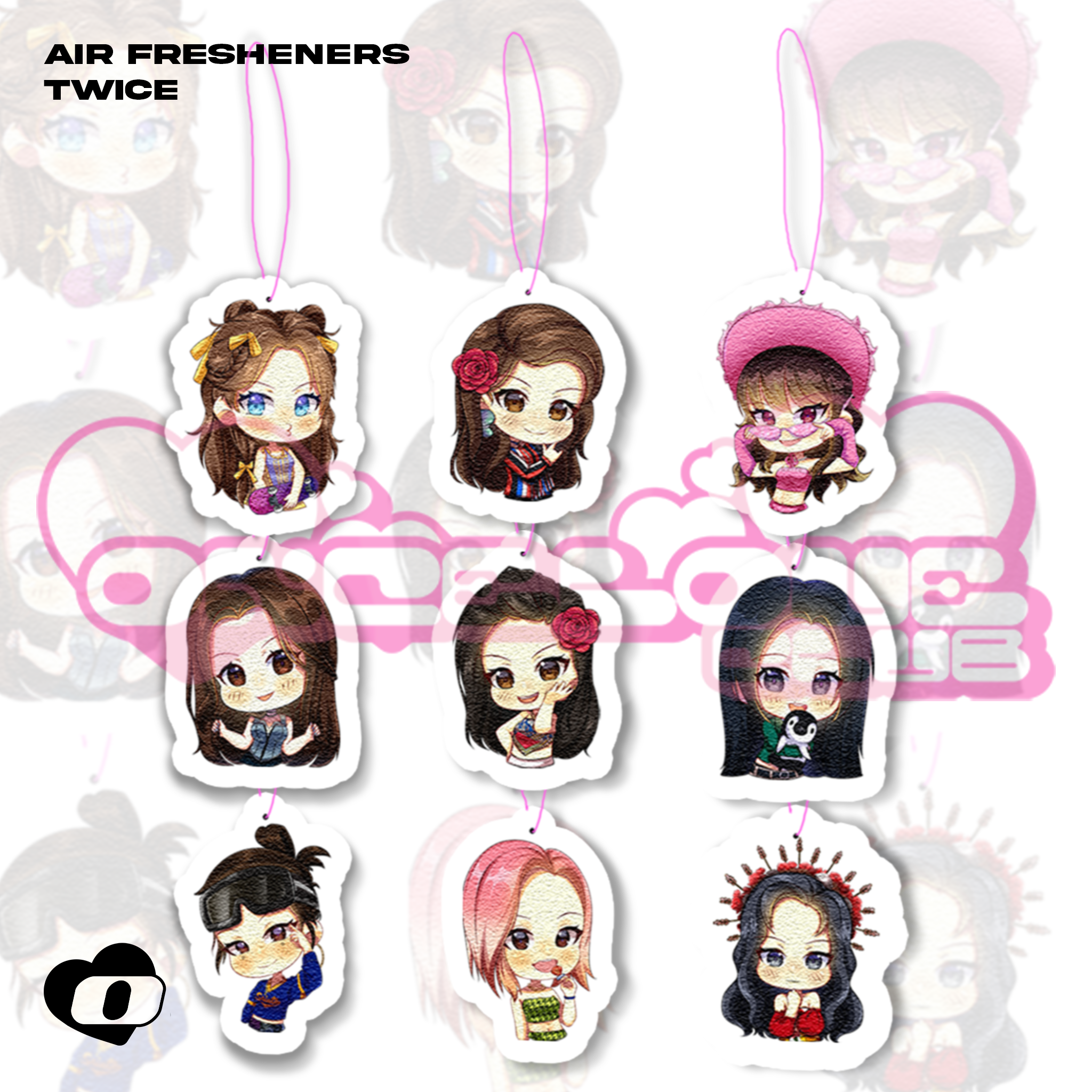TWICE AIR FRESHENERS